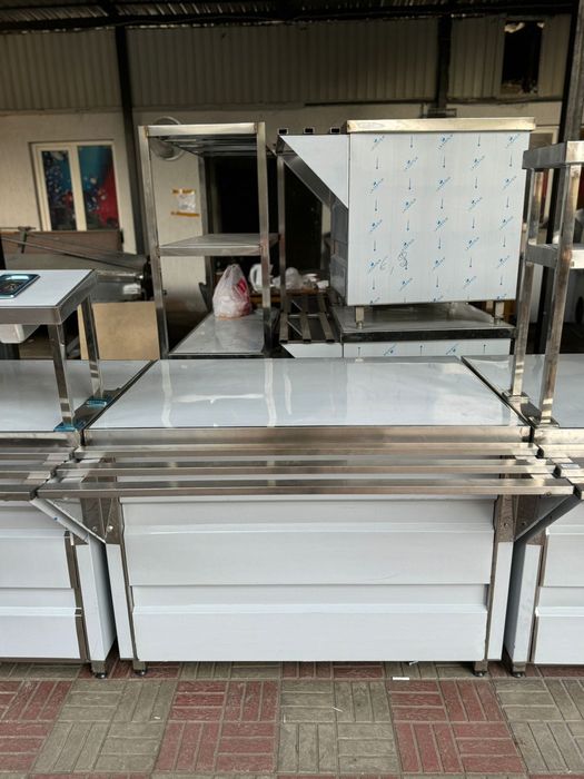 Линия раздачи мармит нейтральный стол кухонное оборудование