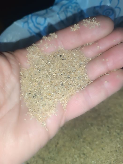 Кварцевый песок для аквариума