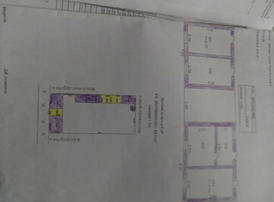 Ховли 10 сотик сотилади битонкани олдида халкабота