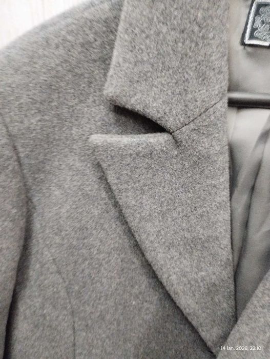 Pardesiu -Palton dama , mărimea L , gri