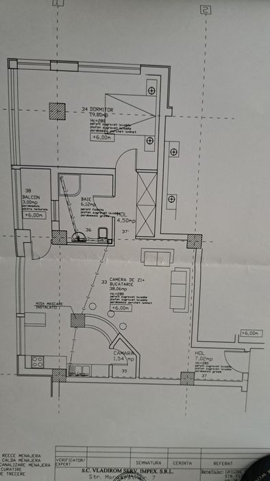 Apartament 2 camere 78 mp REALI + garaj subteran | lângă metrou Otopeni | bloc 2008 | etaj 2/3”