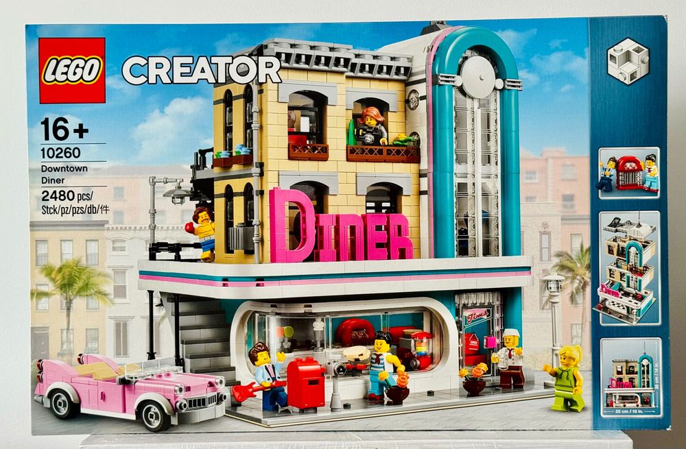 LEGO 10260 Downtown Diner Creator sigilat