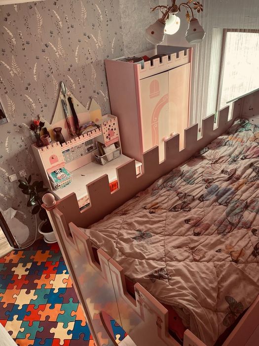 Детский төсек шкаф стол