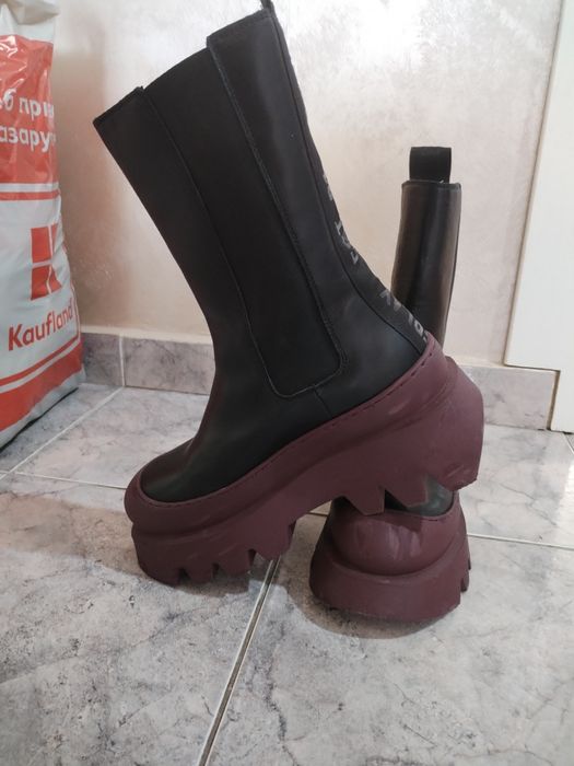 Боти от естествена кожа Replay.