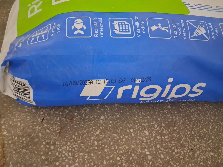 Rigips Rifix- adeziv pe baza de ipsos