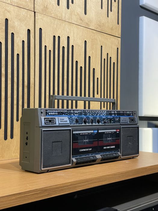 Radio casetofon boombox sanyo mw160l functional