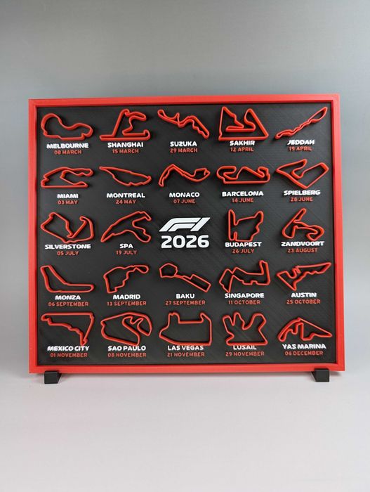 Poster Formula 1 - Sezon 2026