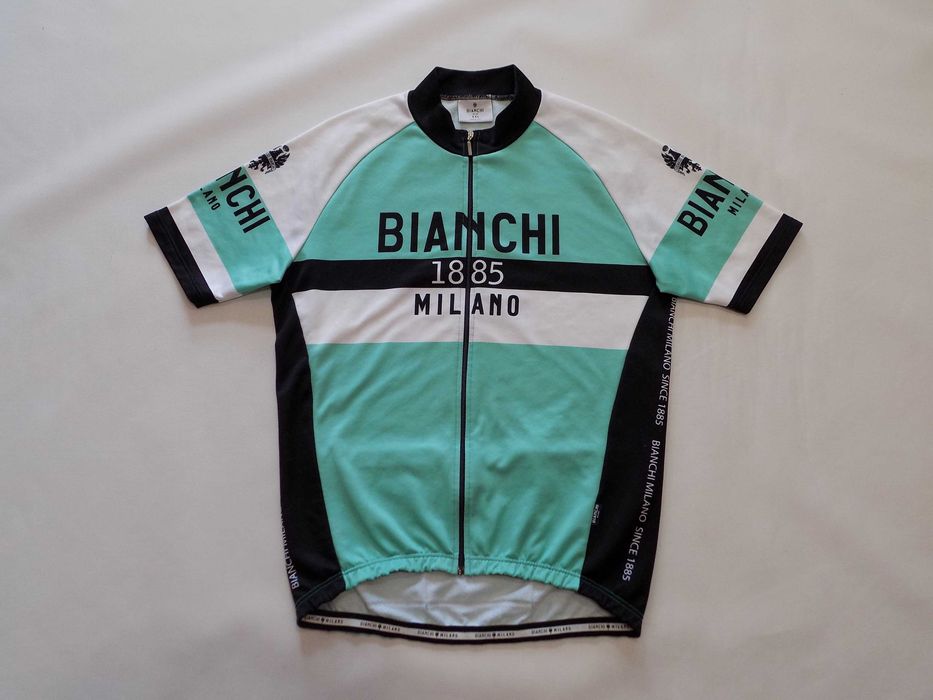 вело джърси bianchi milano тениска екип блуза горнище мъжко оригинално XXL