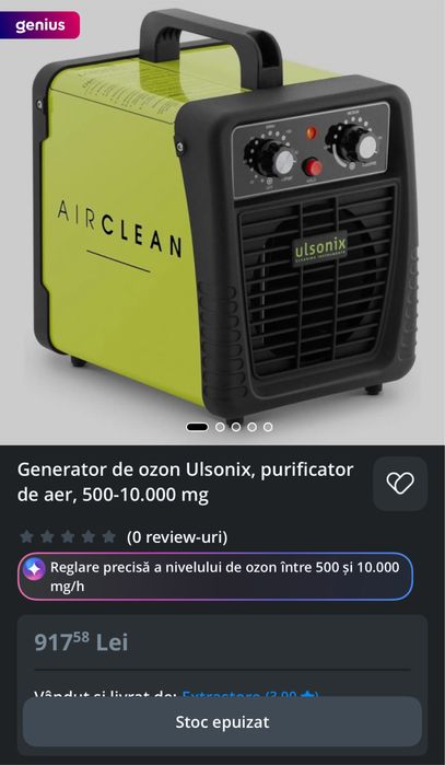 Vand aparat de ozon Ulsonix 10G- Eco