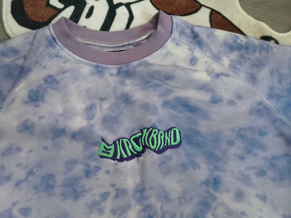 bluza krack brand tie dye purple L