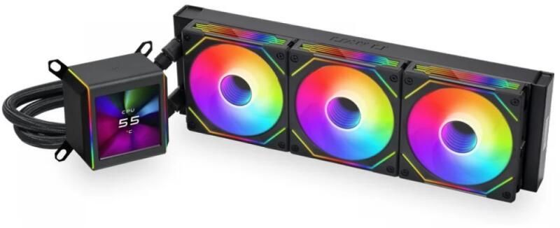 Cooler procesor lichid 360 AIO Lian Li LCD RGB Galahad II SL-INF 360 Garantie pana in 2028