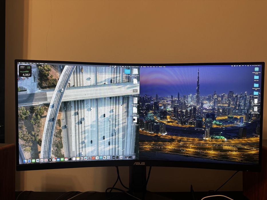 Monitor Gaming ASUS TUF 34" Curved UltraWide, 165Hz, PBP/Garanție