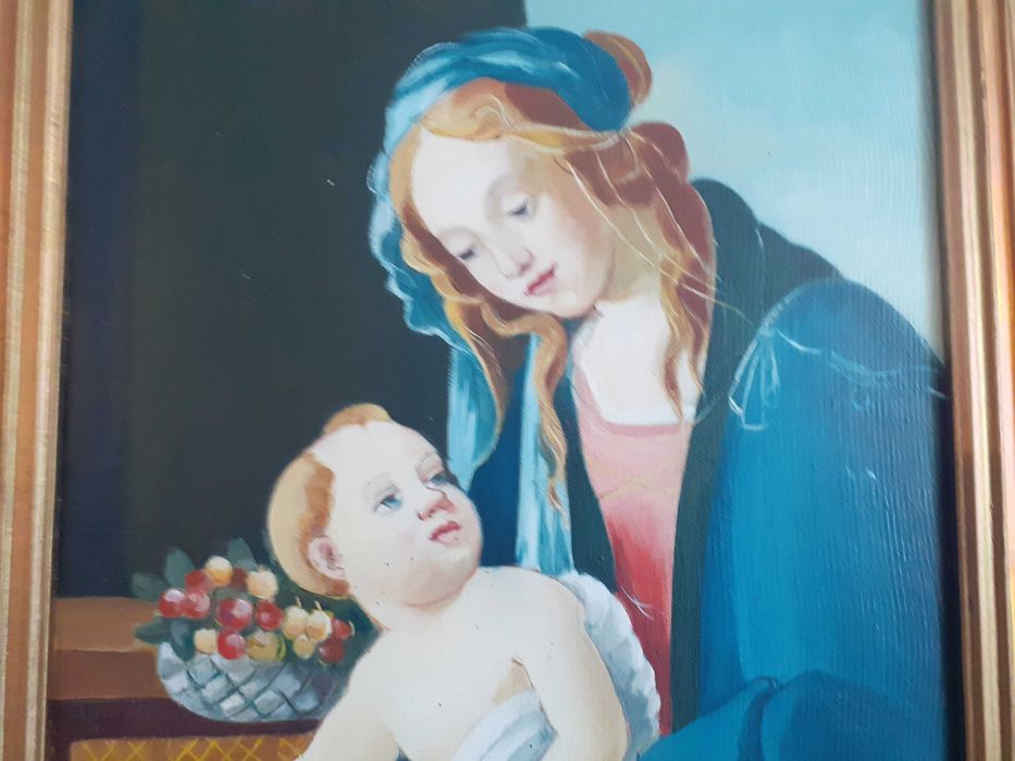 tablou pictura reproducere Botticelli 33/45 cm