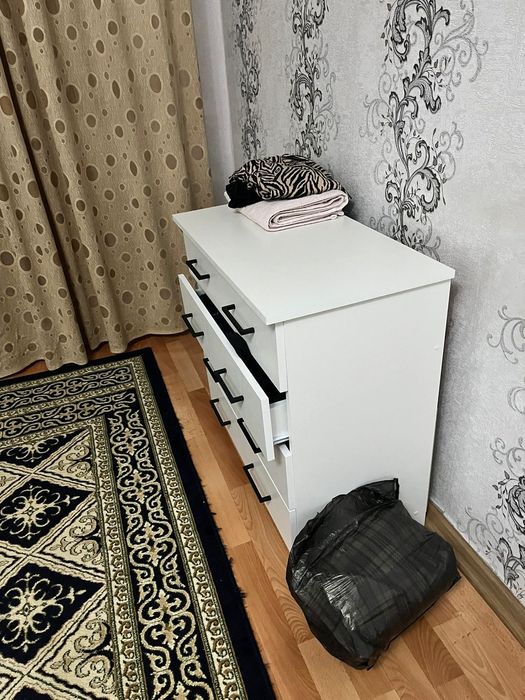 Комод белый Letta. 75х39х72 см