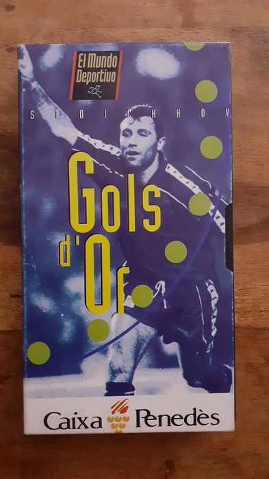 видео касета VHS с головете на Стоичков в Барса 1993-1994