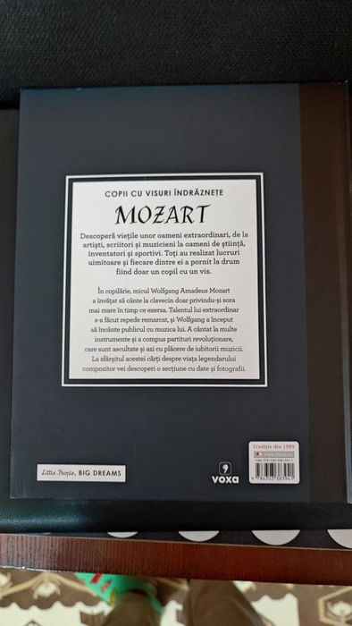 Carte - Copii cu visuri îndrăznețe - Nr. 5 - Mozart