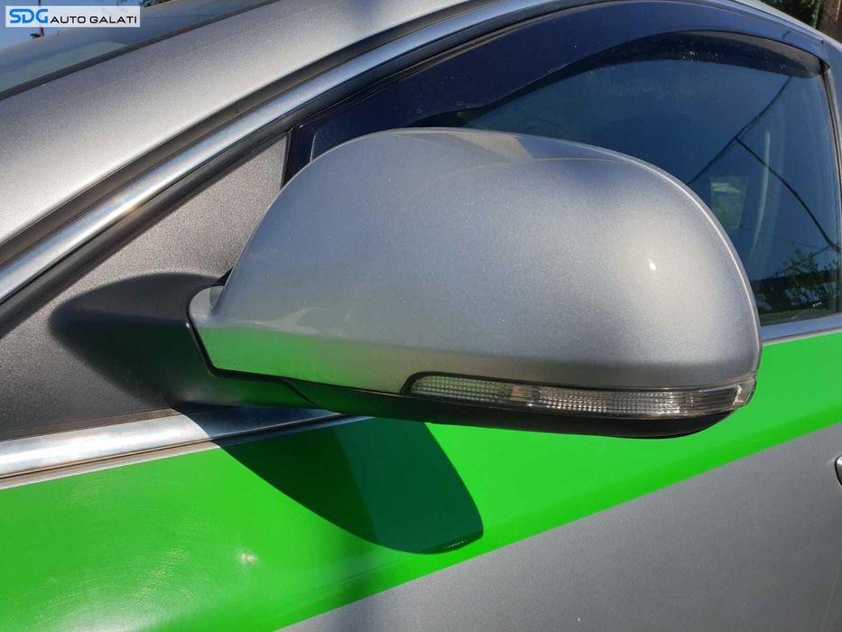 Oglinda Stanga Electrica Fara Pliere Rabatare si Incalzire Skoda Superb 2 2008 - 2015 Culoare 8E8E LA7W [C4189]
