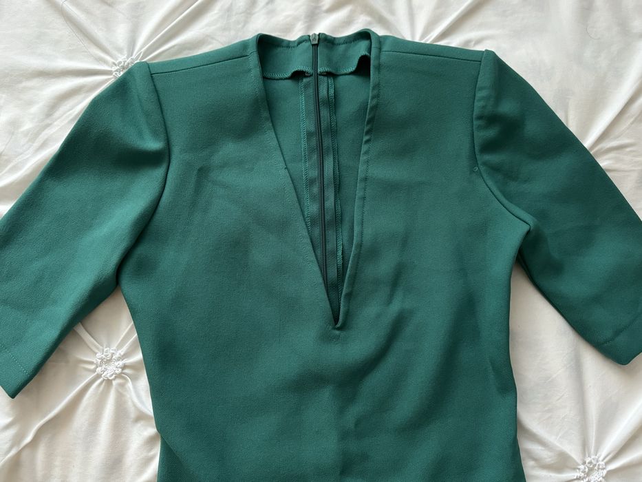 Rochie verde smarald