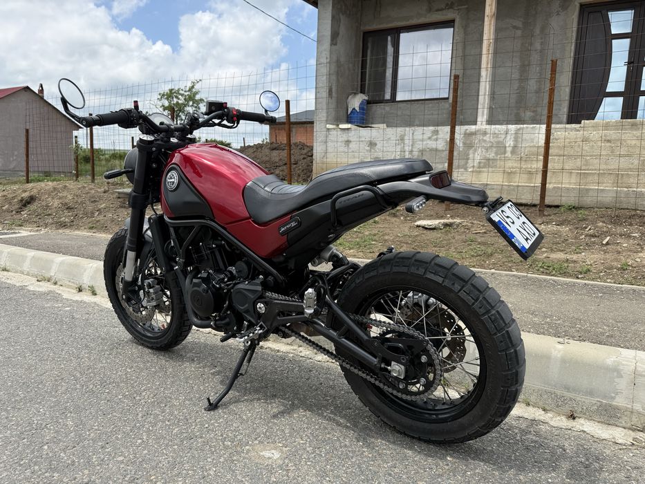Benelli Leoncino Trail 500 ABS A2 evacuare Arrow