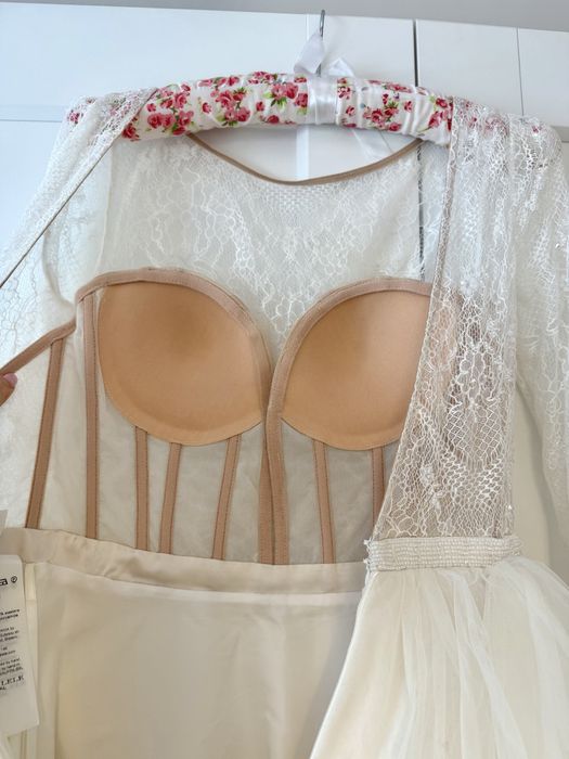 Rochie de mireasa Letitia Lele cu voal cadou