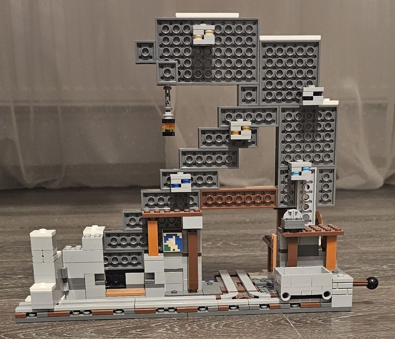LEGO Minecraft 21277 Mina Târnăcop - 100% COMPLET (La pungi ca NOU)