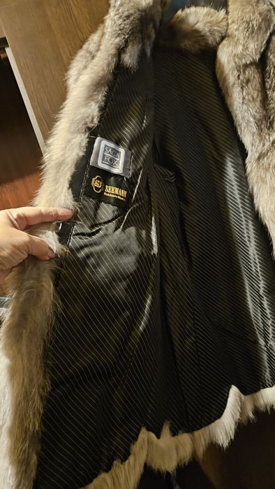 Blana dama 42-44 vulpe argintie