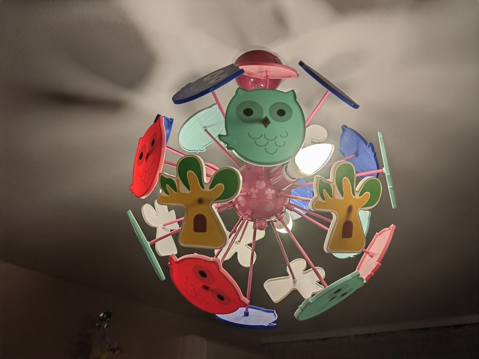 Полилей за детска стая Rabalux Birdy