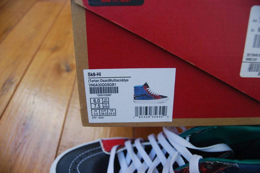 Кецове Vans Sk8-Hi, 38 номер