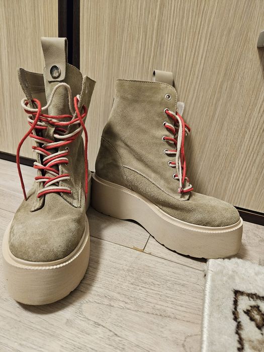 Ghete piele marimea 37