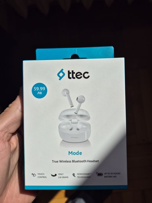 Bluetooth безжични слушалки ttec