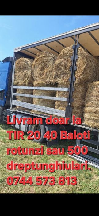 Baloti fan sau lucerna Rotunzi 40.Drept.500.Doar La TIR>RO.Nuci Aluni