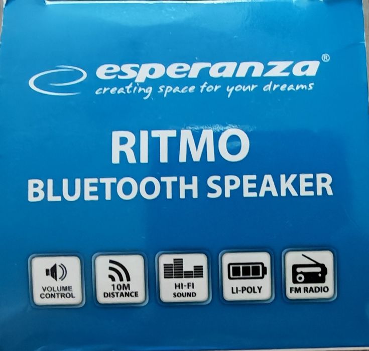 Mini Boxa Bluetooth Ritmo Negru USB