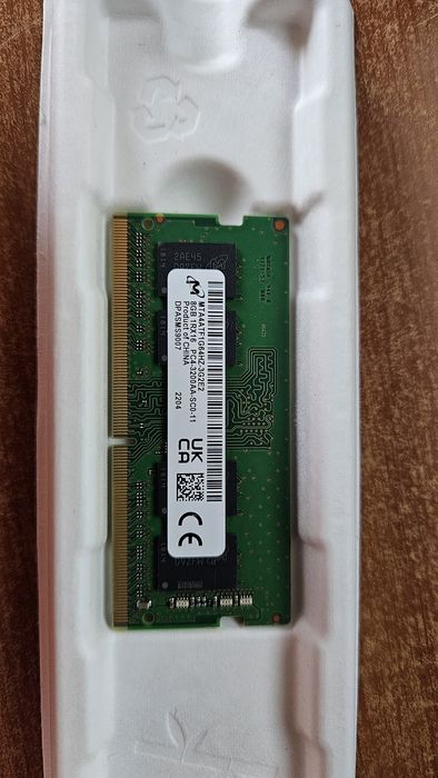 Memorie Ram Laptop Micron 8Gb DDR4 3200Mhz SoDimm