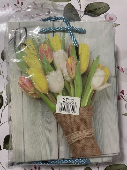 Подарочный пакет картон