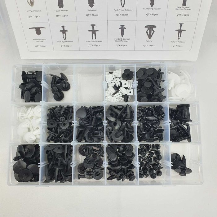 Prindere Accesorii-Cleme-Plastice-Clips-Clipsuri-Ornamente-Bord-Trim++