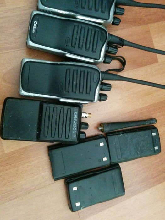 Рации без зарядного устройства.