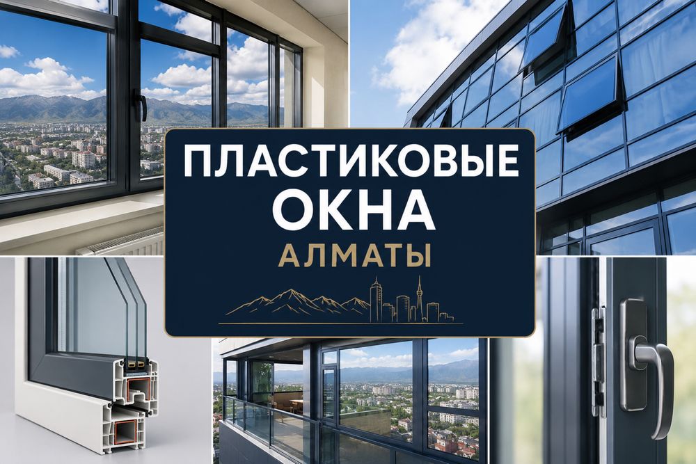 Пластиковые окна алматы