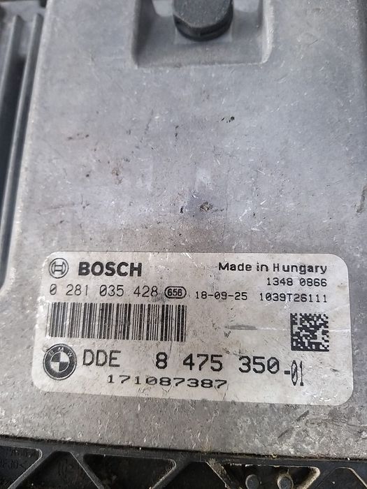 Ecu calculator motor 2.0 d bmw seria 1 f20 f21 0281035428 dde847535001