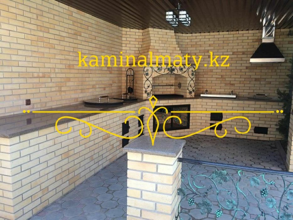 Барбекю зона- Комплексная печь