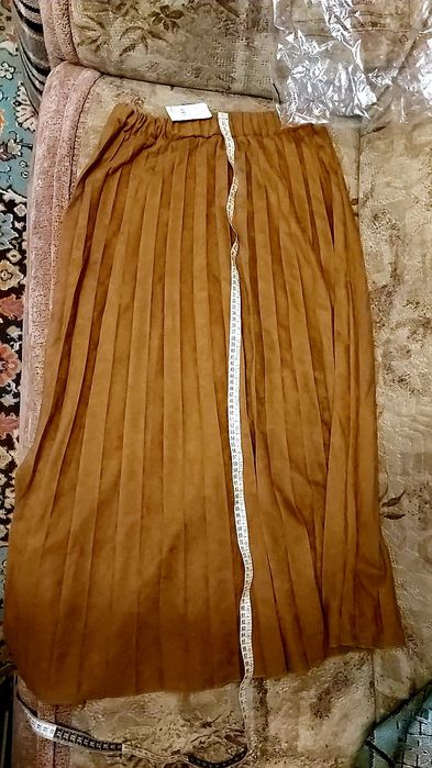 Юбка новая(под замшу)