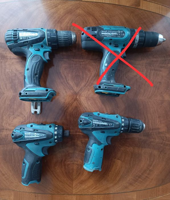 Set 3 Bormașini Makita