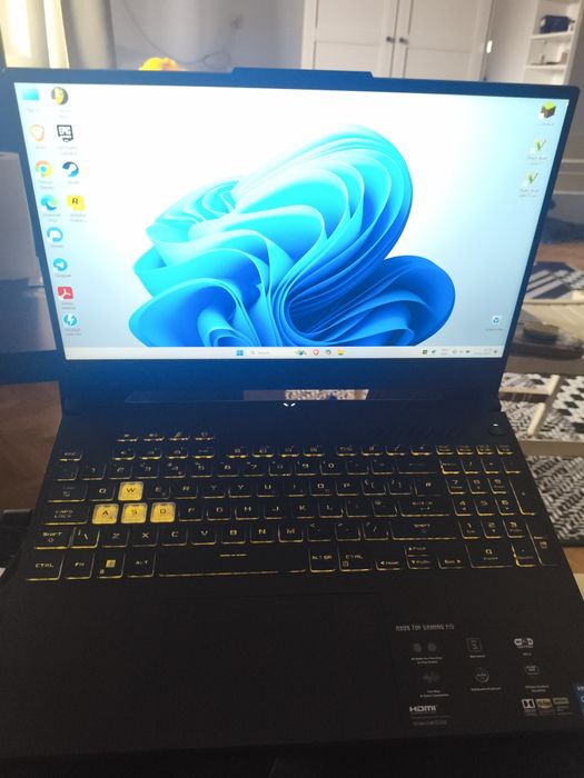 Laptop asus tuf F15 gaming