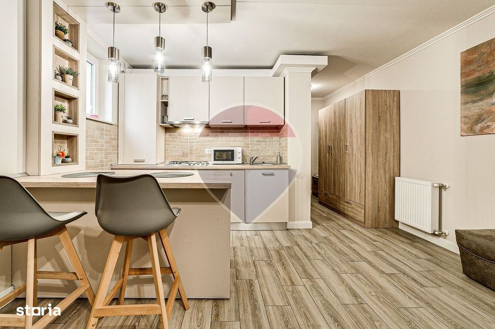 Apartament premium cu 1 cameră și terasă acoperită | Podgoria