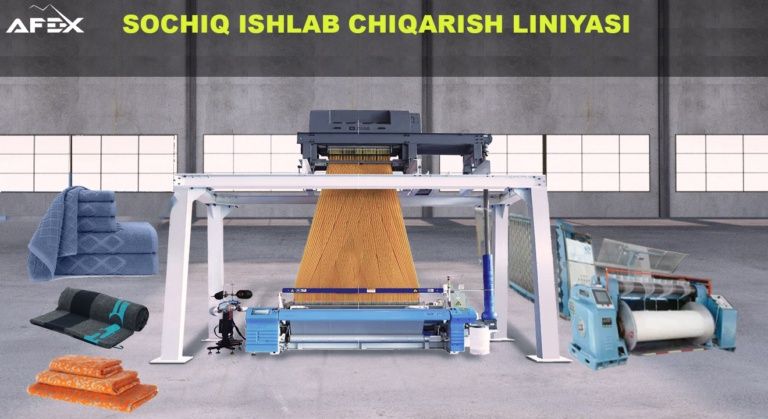 Sochiq ishlab chiqarish liniyasi