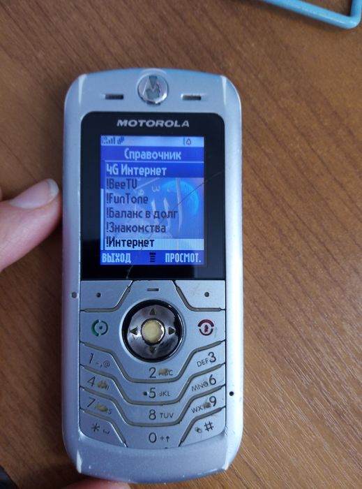 Моторола L6 работает отлично