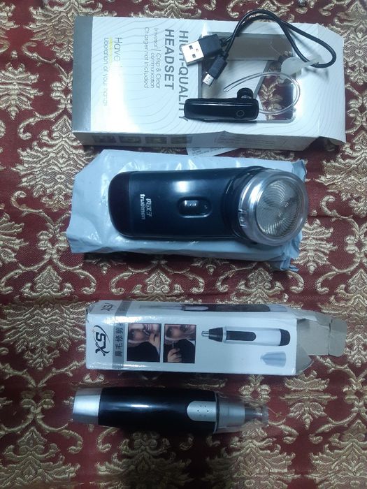 бритва2/1 ухо/нос чистительи наушники