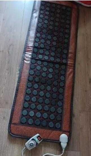 Постелка Легло Масажор Турмалин Нефритена Подложка Нагревателен Масаж