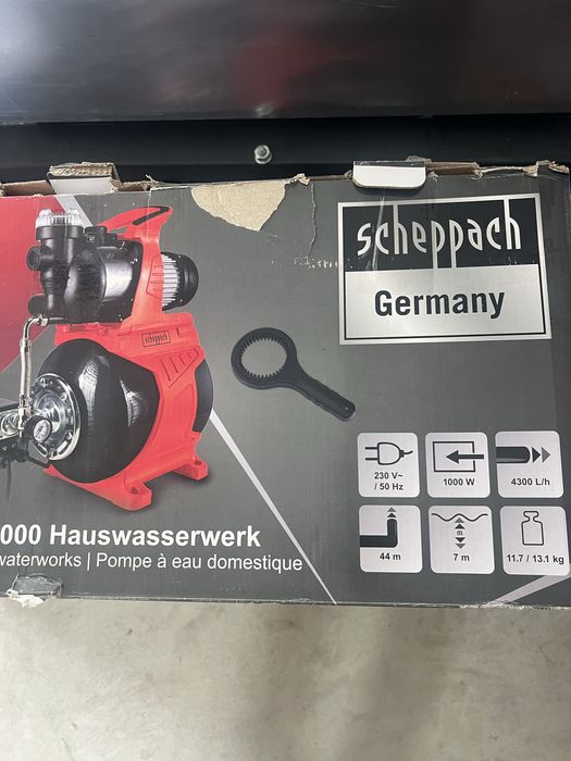 Нов Хидрофор Scheppach 1300W , 1000W , Güde 600W