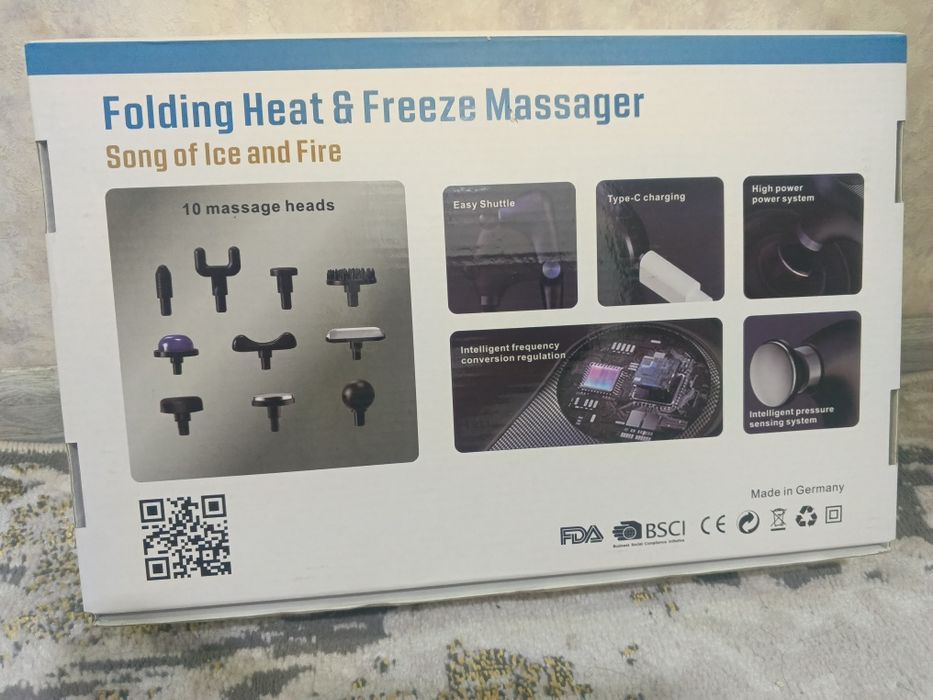 Massaj apparati 9 ta nasatkasi bilan