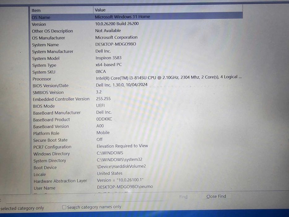 Dell Inspiron 3583